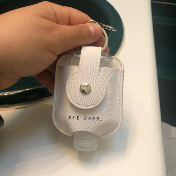 NEW RAE DUNN HAND SANITIZER KEYCHAIN - Picture 2 of 2